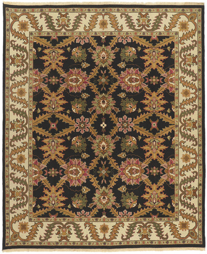 8 x 10 Vintage Indian Rug 74739