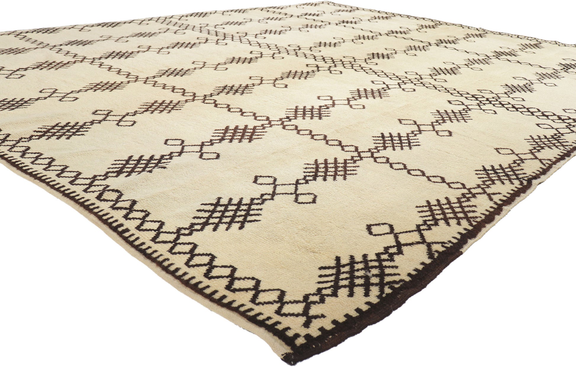 8 x 11 Vintage Moroccan Rug 74168
