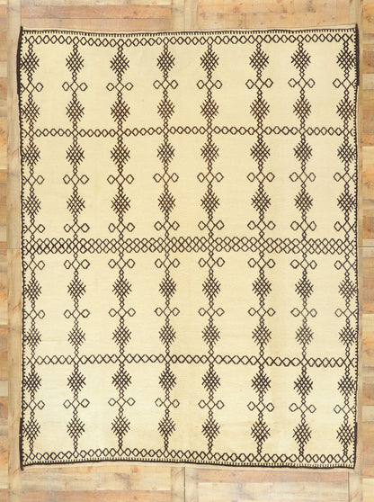 8 x 11 Vintage Moroccan Rug 74168