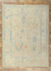 8 x 11 Colorful Turkish Oushak Rug 53802