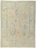 8 x 11 Colorful Turkish Oushak Rug 53802