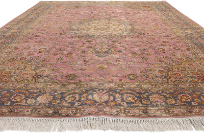 8 x 11 Vintage Persian Tabriz Rug 77721