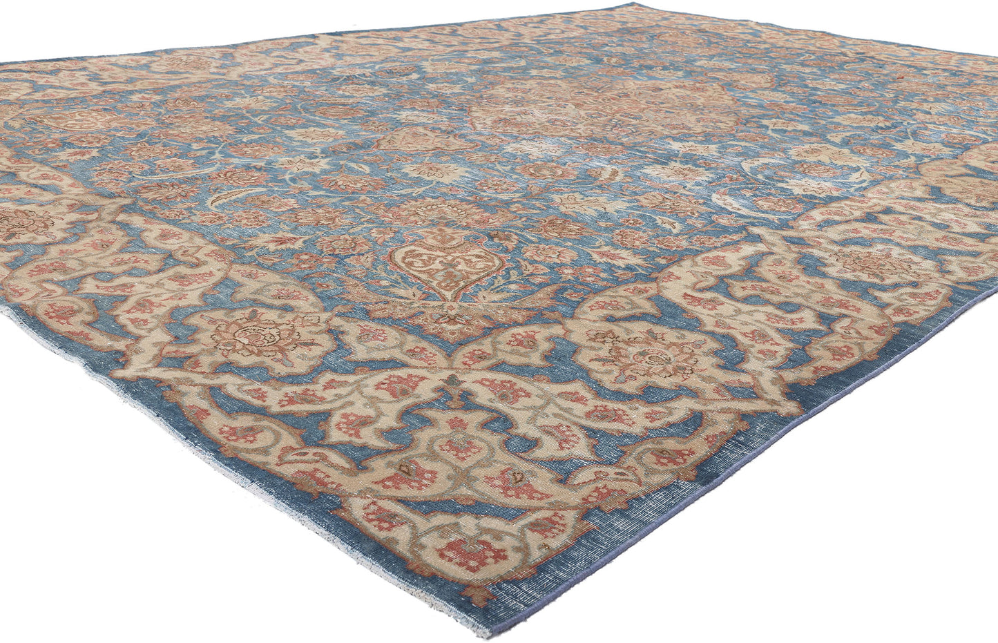 8 x 12 Vintage Persian Isfahan Rug 61251