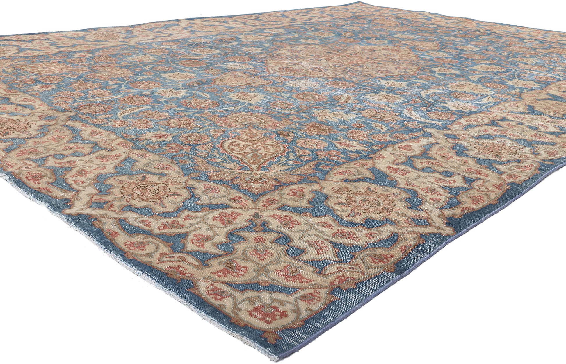 8 x 12 Vintage Persian Isfahan Rug 61251