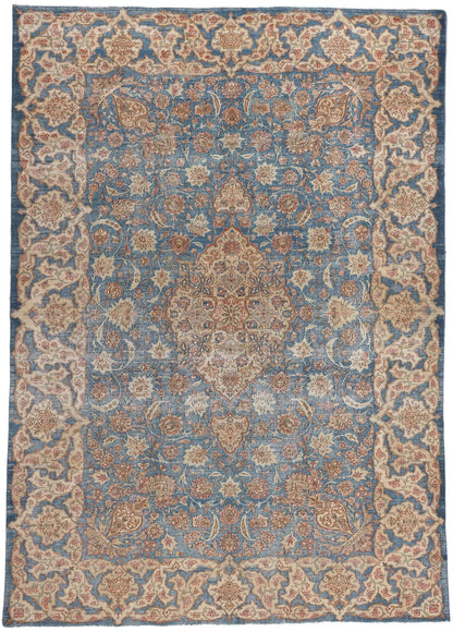 8 x 12 Vintage Persian Isfahan Rug 61251