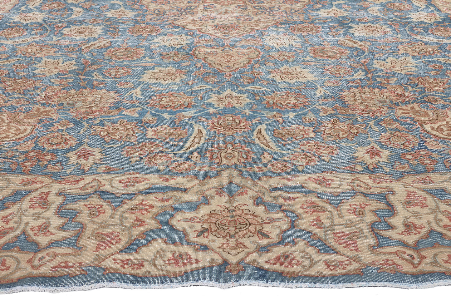 8 x 12 Vintage Persian Isfahan Rug 61251