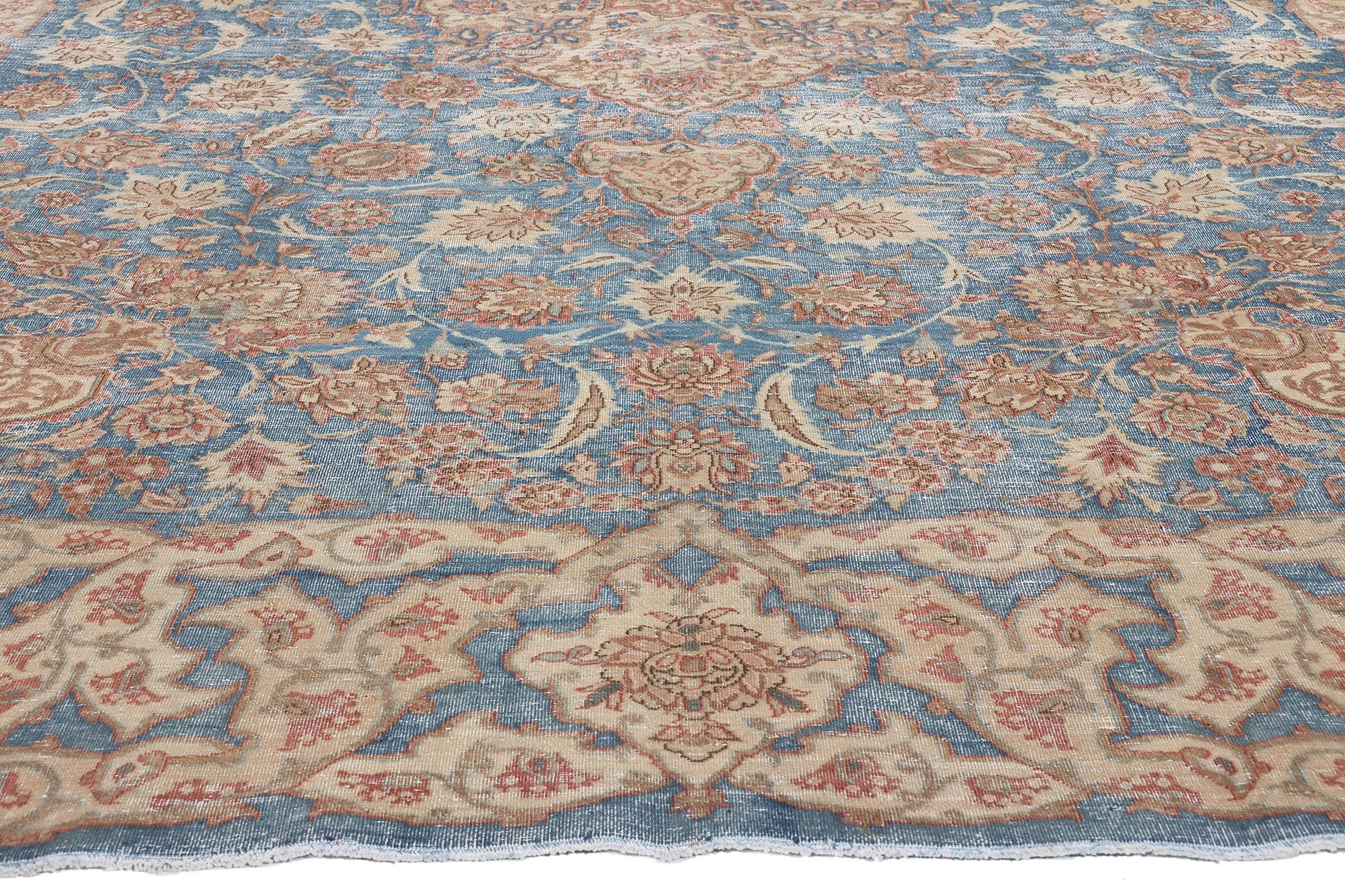 8 x 12 Vintage Persian Isfahan Rug 61251