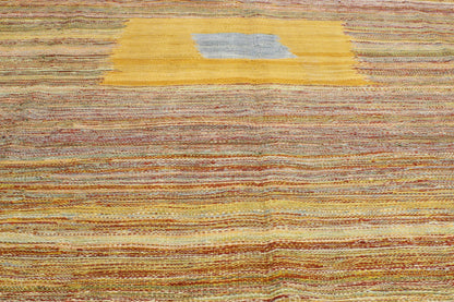 8 x 12 Vintage-Inspired Turkish Kilim Rug 52210