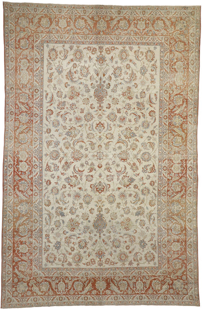 8 x 12 Antique Persian Isfahan Rug 52435