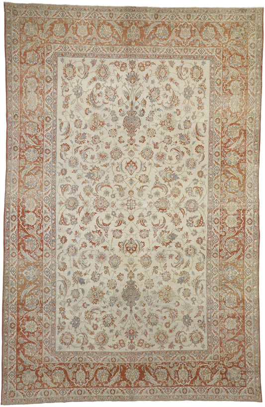 8 x 12 Antique Persian Isfahan Rug 52435