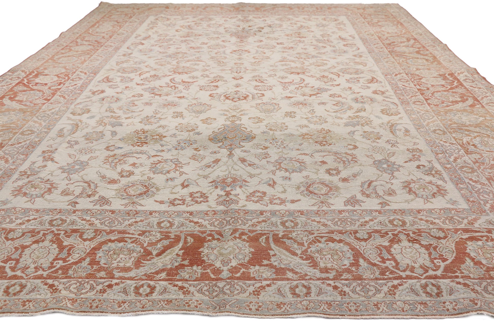8 x 12 Antique Persian Isfahan Rug 52435