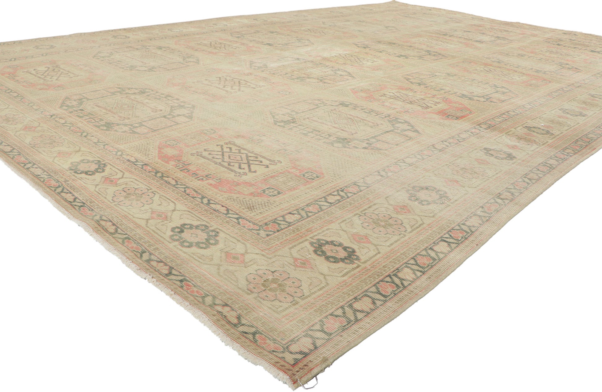 8 x 13 Vintage Turkish Sivas Rug 52140