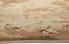 8 x 8 Antique French Aubusson Tapestry 78623