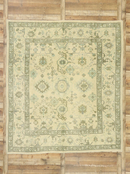 8 x 9 Turkish Oushak Rug 52923