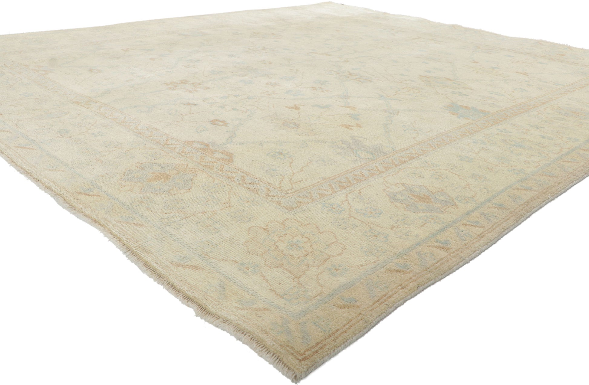 8 x 9 Transitional Oushak Rug 30199