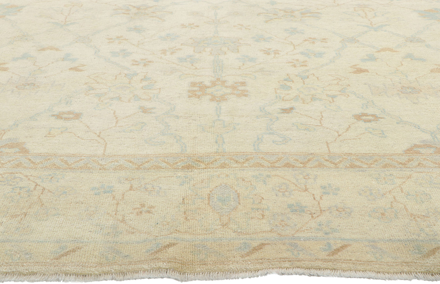 8 x 9 Transitional Oushak Rug 30199