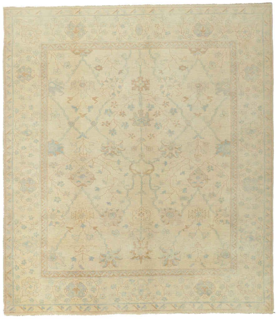 8 x 9 Transitional Oushak Rug 30199