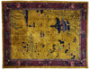 9 x 12 Antique Art Deco Rug 77138