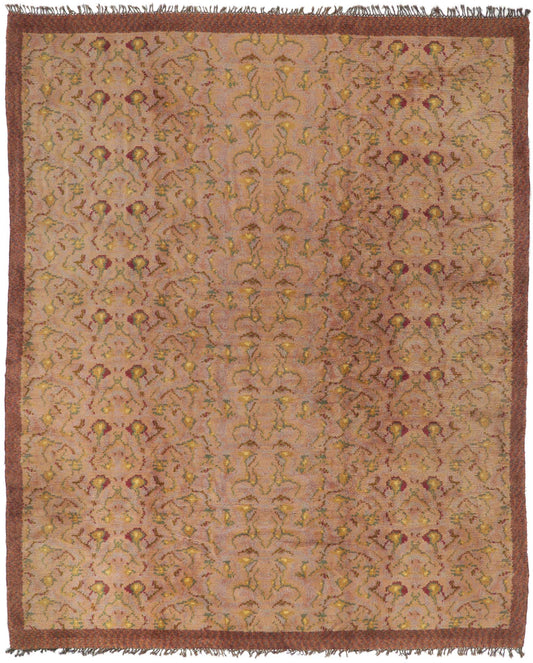 9 x 11 Vintage Swedish Pile Rug 78512