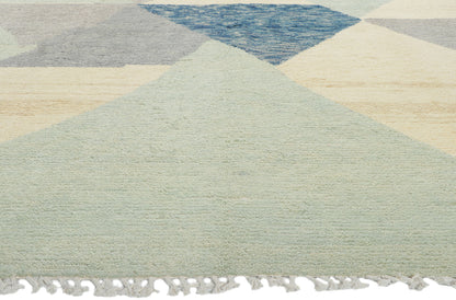 9 x 12 Abstract Moroccan Area Rug 80635