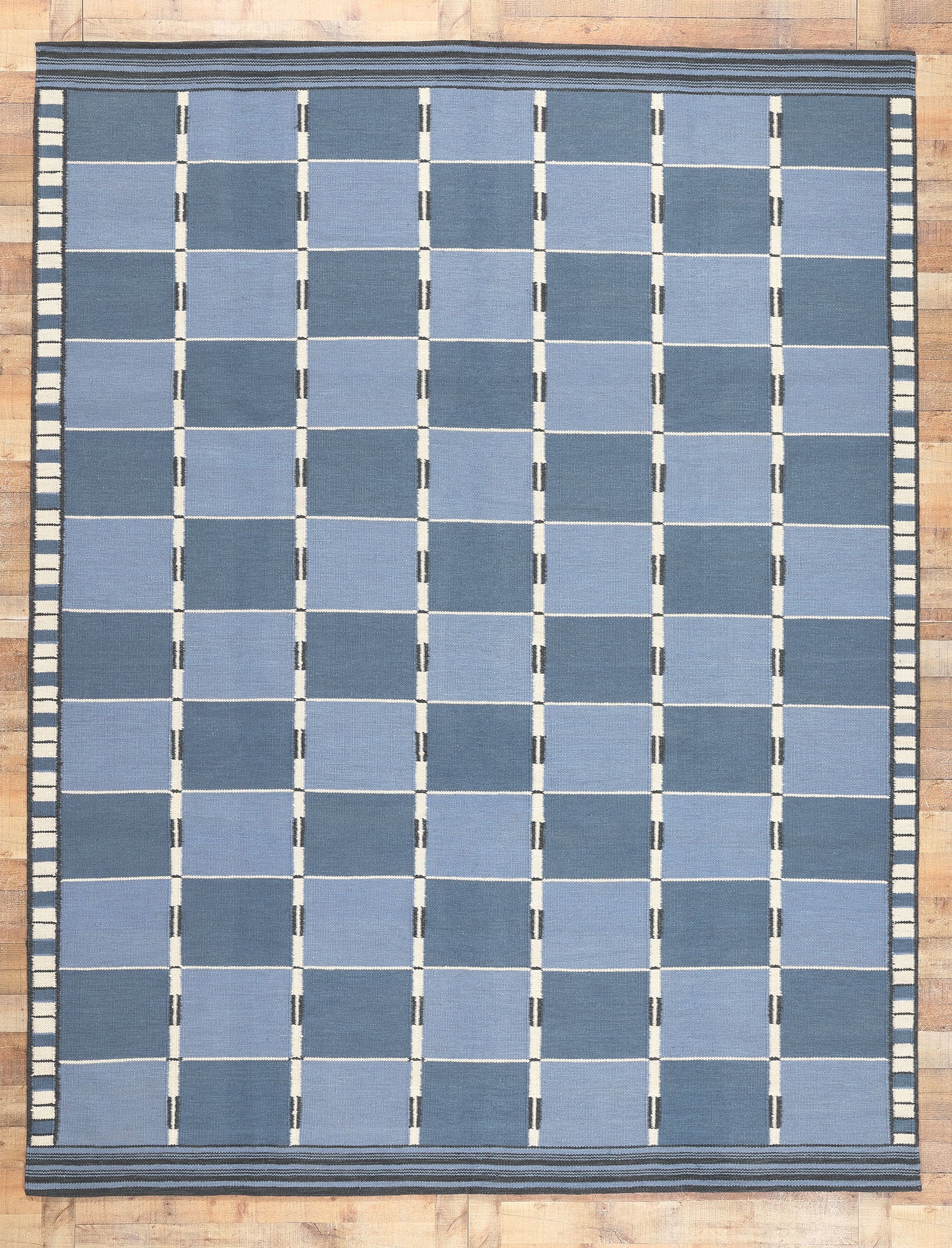 9 x 12 Swedish Inspired Kilim Rug 30940