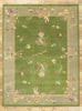 9 x 12 Modern Green Chinese Art Deco Rug 30921