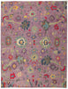 9 x 12 Colorful Oushak Rug 80819