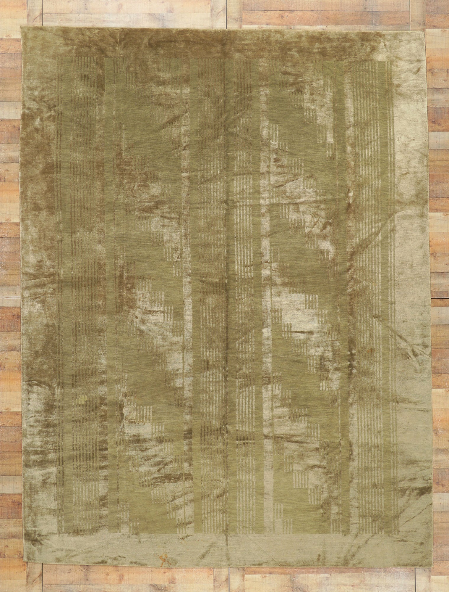 9 x 12 Vintage Tibetan Rug 78526