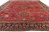 9 x 12 Antique Persian Mohajeran Sarouk Rug 78525