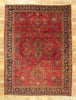 9 x 12 Antique Persian Mohajeran Sarouk Rug 78525