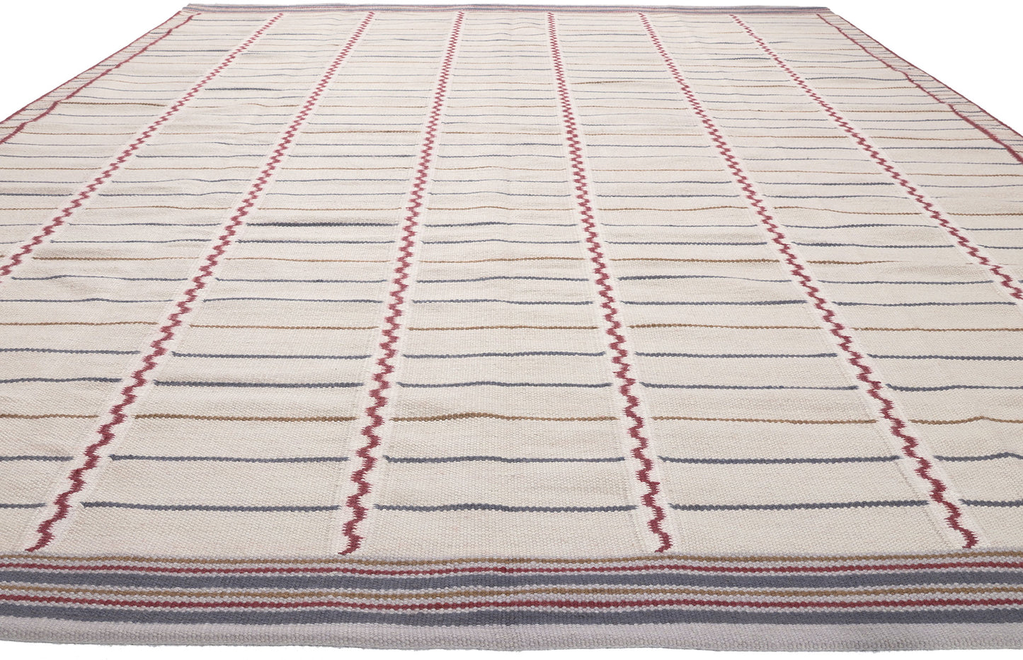 9 x 12 Swedish Inspired Kilim Rug 30931