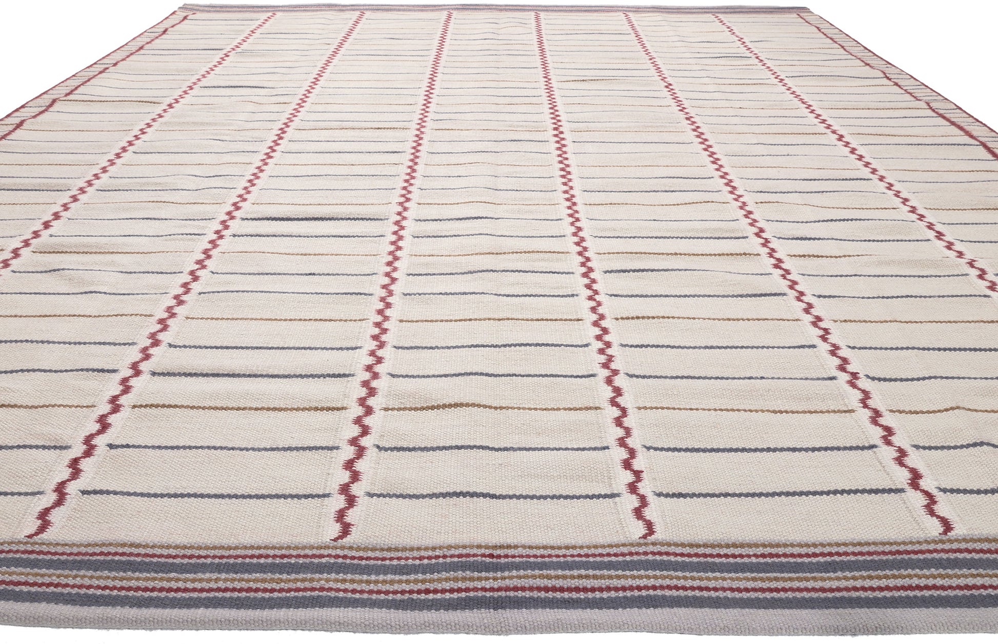 9 x 12 Swedish Inspired Kilim Rug 30931