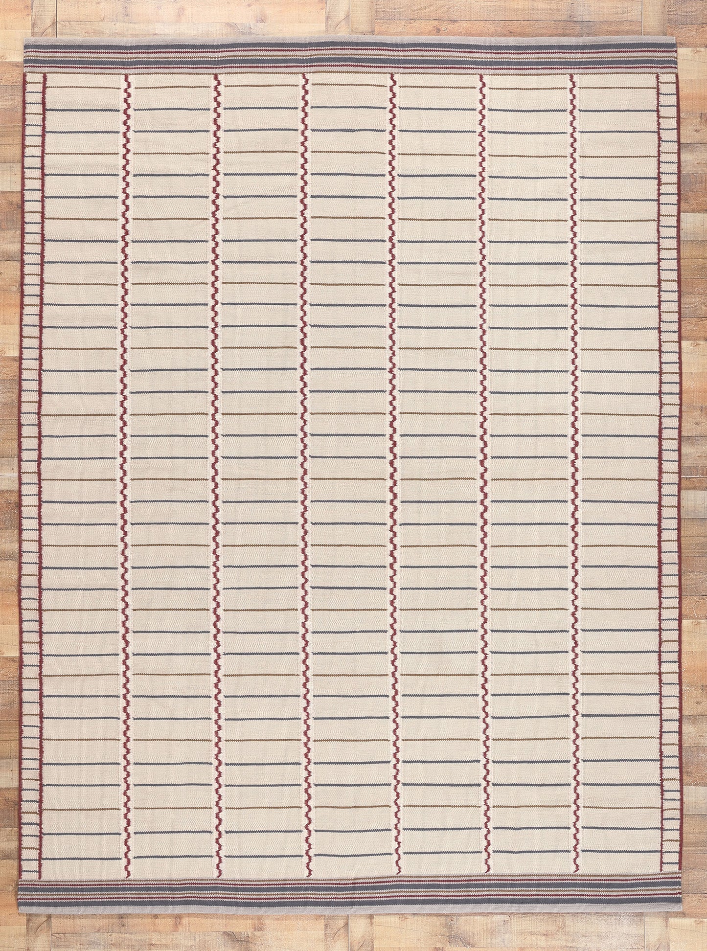 9 x 12 Swedish Inspired Kilim Rug 30931