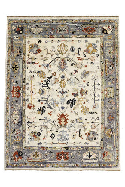 9 x 12 Transitional Oushak Rug 80391