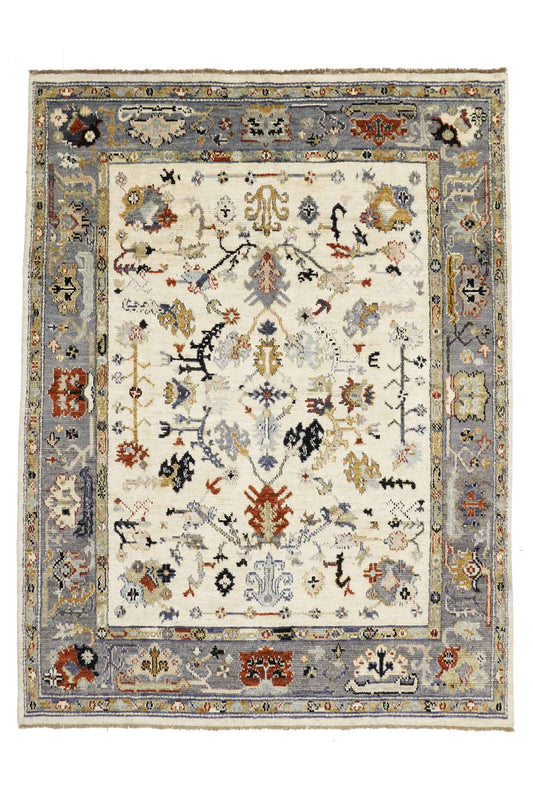 9 x 12 Transitional Oushak Rug 80391