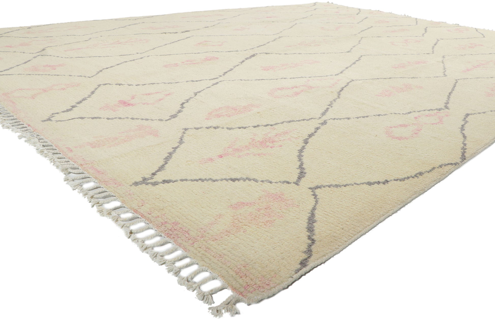 9 x 12 Modern Tribal Moroccan Rug 80628