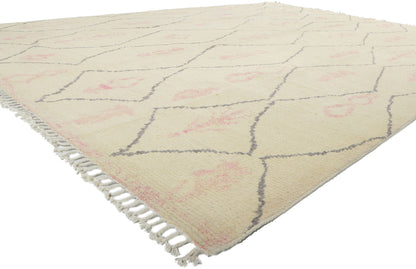 9 x 12 Modern Tribal Moroccan Rug 80628