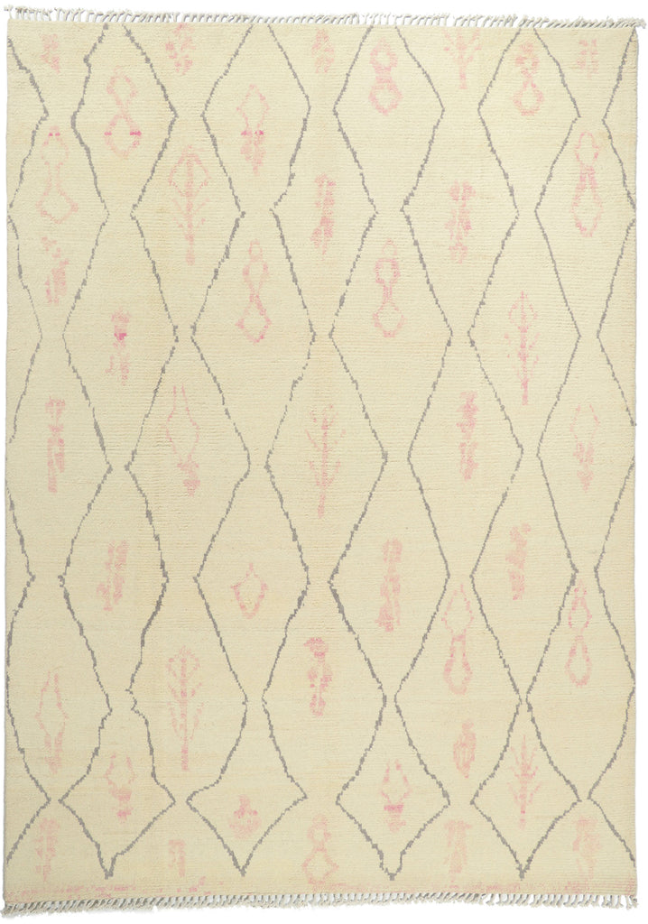 9 x 12 Modern Tribal Moroccan Rug 80628