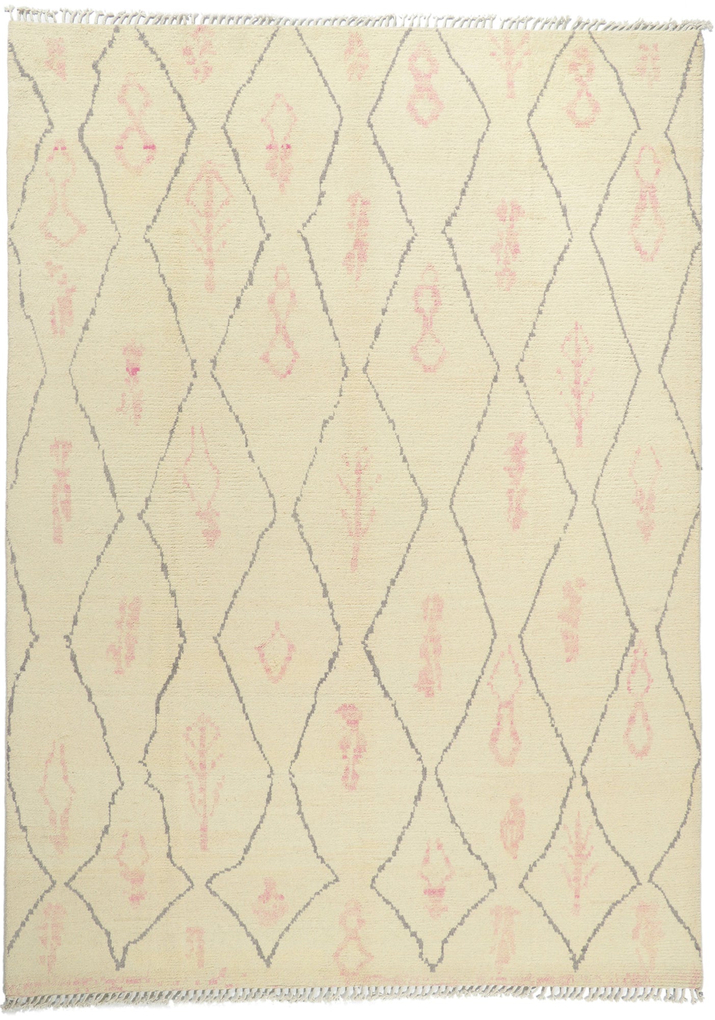 9 x 12 Modern Tribal Moroccan Rug 80628