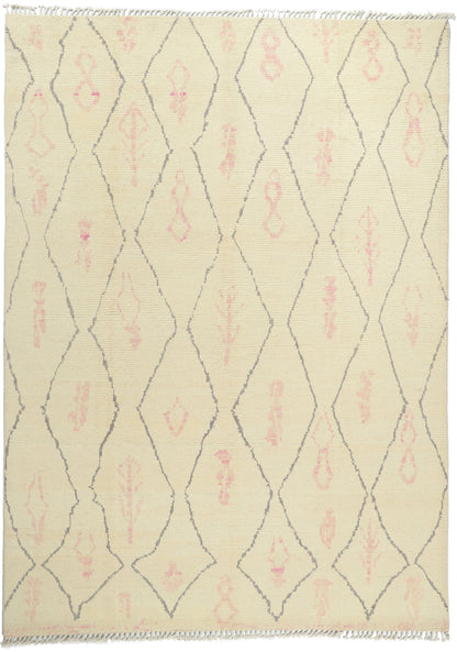 9 x 12 Modern Tribal Moroccan Rug 80628