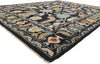 9 x 13 Colorful Black Oushak Rug 80400