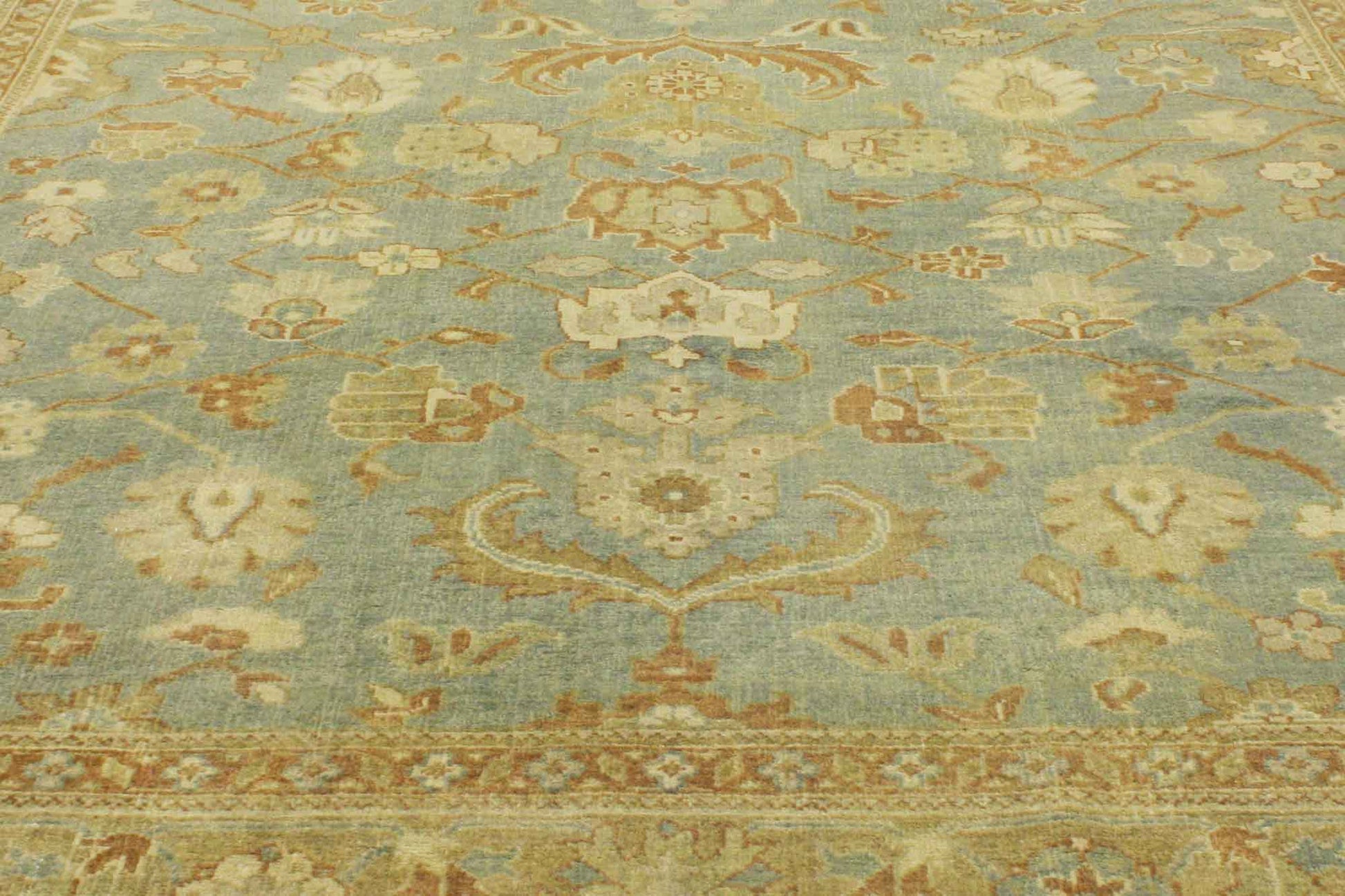 9 x 13 Vintage-Inspired Oushak Rug 30186