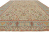 9 x 13 Colorful Turkish Oushak Rug 53862