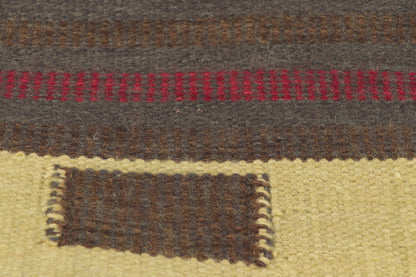 9 x 12 Scandinavian Modern Swedish Inspired Kilim Rug 30961