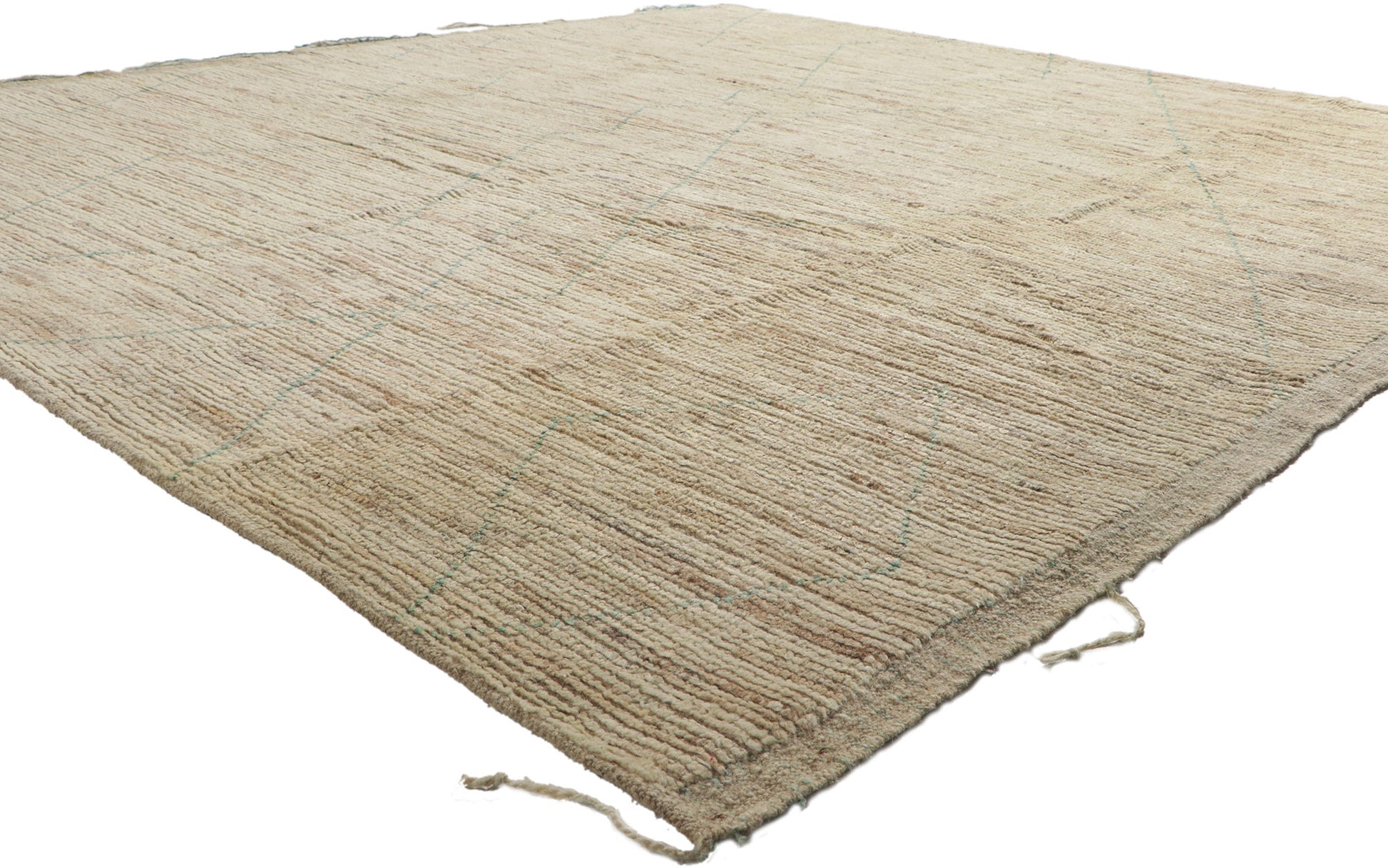 9 x 10 Earth-Tone Moroccan Rug 80794