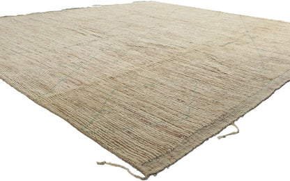 9 x 10 Earth-Tone Moroccan Rug 80794