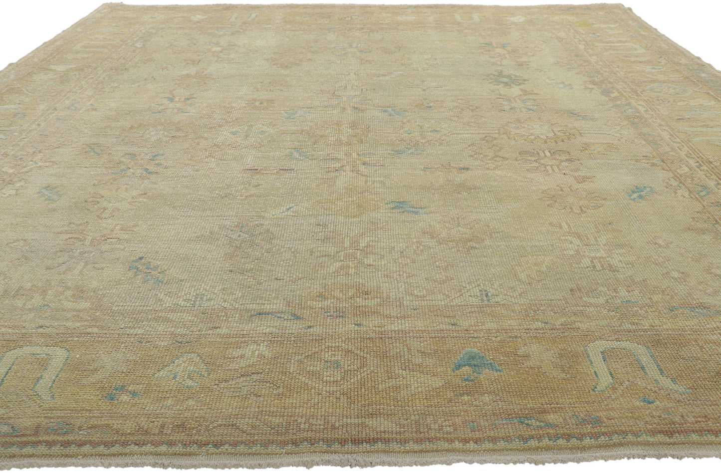 9 x 10 Turkish Oushak Rug 51629