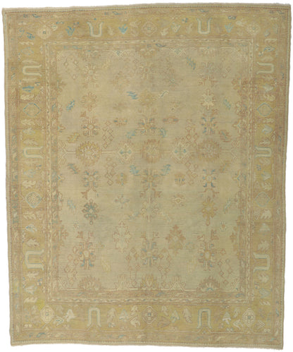 9 x 10 Turkish Oushak Rug 51629
