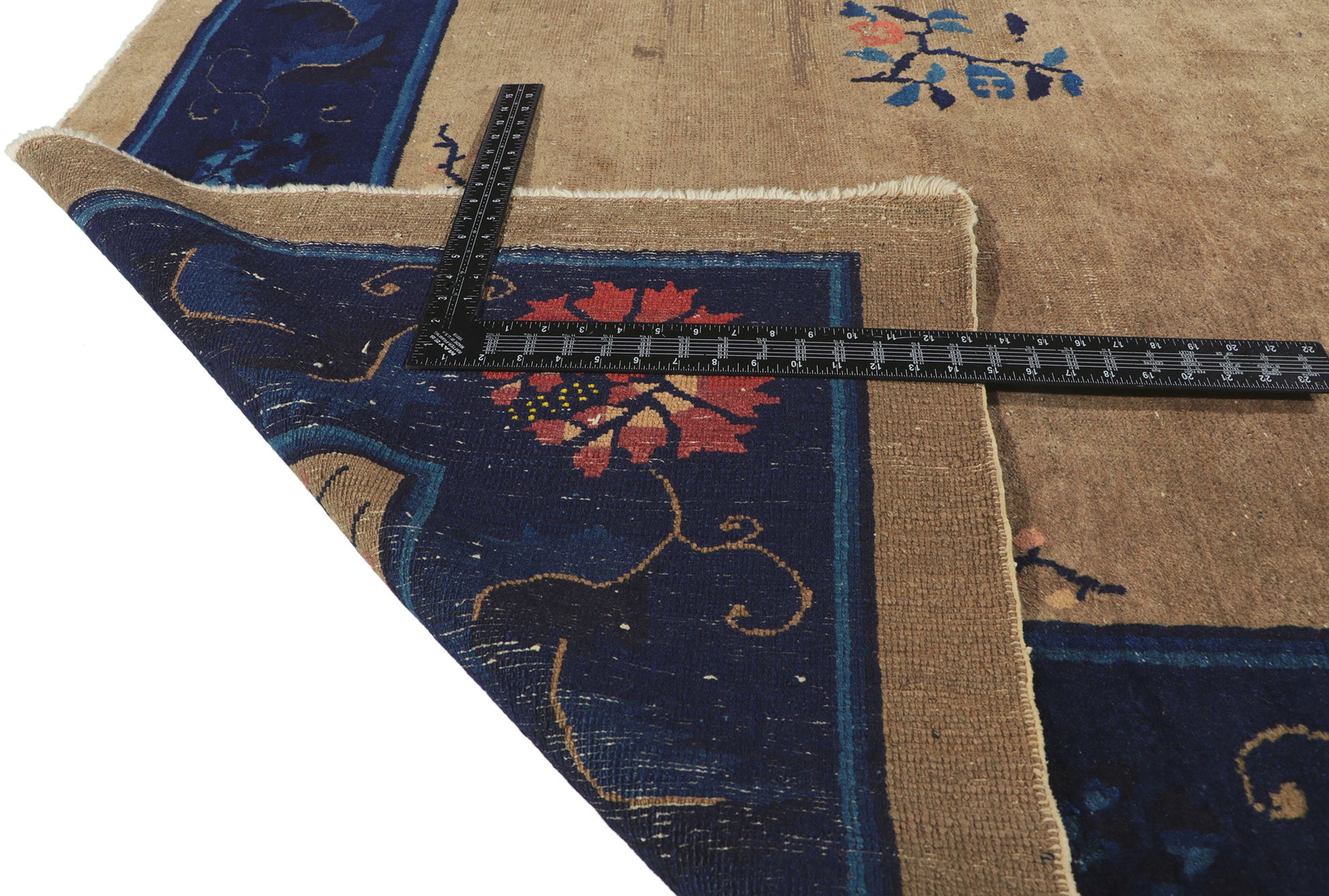 9 x 11 Antique Chinese Peking Rug 78302