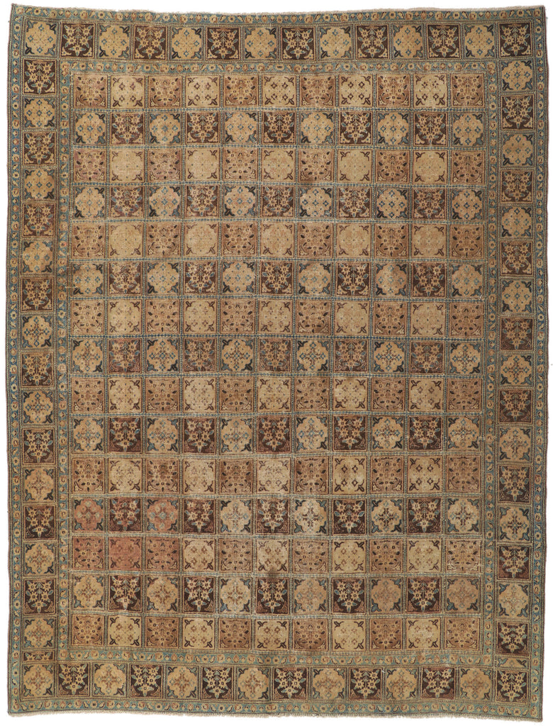 9 x 11 Antique Persian Bakhtiari Rug 76841